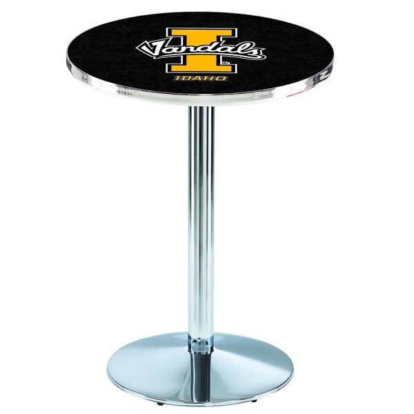 42" Chrome Idaho Pub Table